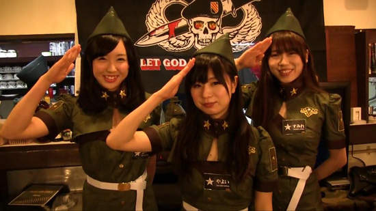 女僕《軍事咖啡廳》長官~歡迎回來❤