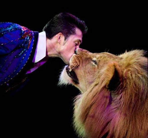 《獅子之吻》原來獅子還知道要閉眼睛喔>///<