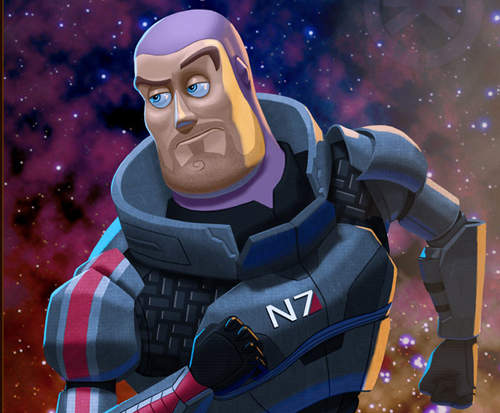 《皮克斯COS電玩角色》巴斯光年參戰質量效應也違和感zero