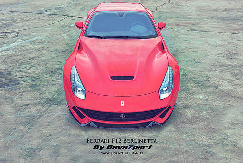Revozport改造《法拉利F12 Berlinetta》新馬王再添勁裝～