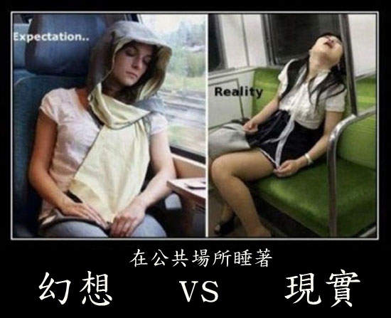 《理想vs.現實》夢想總是比現實美妙... 《理想vs.現實》夢想總是比現實美妙...