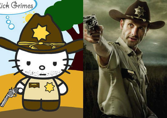 《陰屍路x Hello Kitty》熱情粉絲畫出角色凱蒂貓