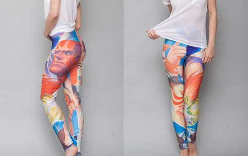 回味無窮的《快打旋風內搭褲》配白上衣整個型 回味無窮的《快打旋風內搭褲》配白上衣整個型