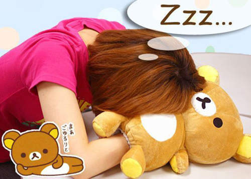 《懶懶熊手枕頭》但…手放進去的位置好像怪怪的>< 《懶懶熊手枕頭》但…手放進去的位置好像怪怪的><