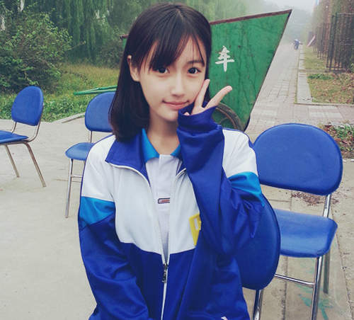 高晴 大陸最美校服女生大賽備受矚目的美眉 高晴 大陸最美校服女生大賽備受矚目的美眉