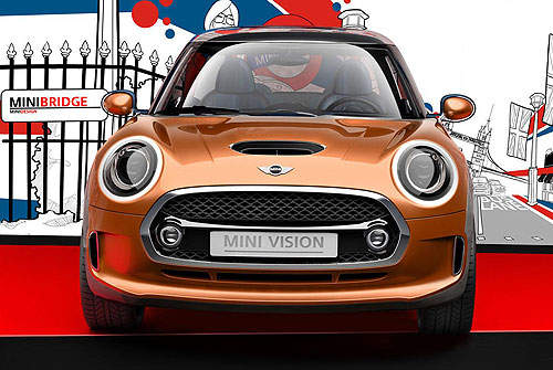 超可愛《Mini Vision概念車》下一代Mini Cooper長這樣？