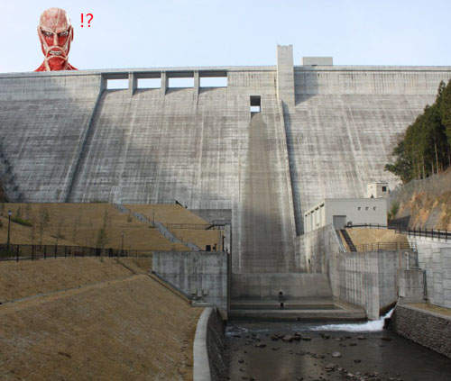 進擊的巨人ｘ大山水壩　調查兵團的大型聚會展開