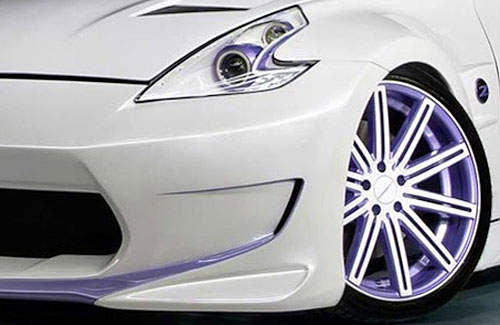 Vossen改造《Nissan 370Z》車車上怎麼會有紫光呢? Vossen改造《Nissan 370Z》車車上怎麼會有紫光呢?