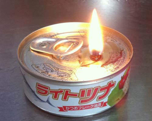 你最好知道《鮪魚罐頭蠟燭》製作方法