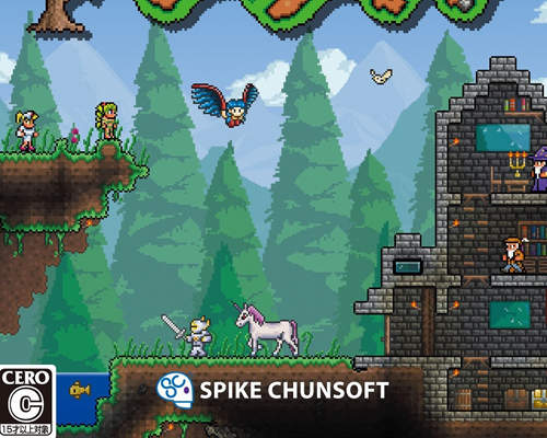 《Terraria》橫向戰鬥版Minecraft登陸PS3家用主機 《Terraria》橫向戰鬥版Minecraft登陸PS3家用主機