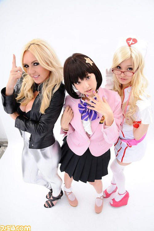 何等乳量!杀手已死角色代言人 水谷望爱&Jes