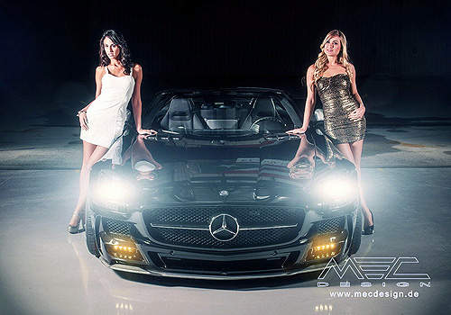 MEC Design改《賓士SLS AMG》美女和車頭燈該看哪呢? MEC Design改《賓士SLS AMG》美女和車頭燈該看哪呢?