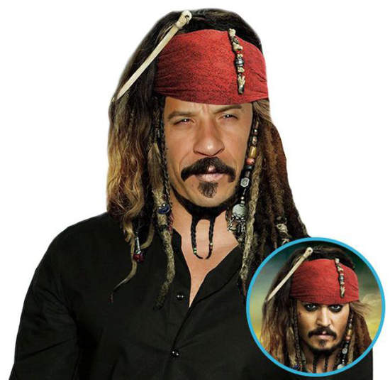 如果《馮迪索》有頭髮......來玩髮型拼貼吧