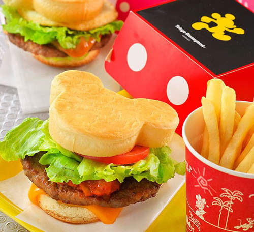 《米奇漢堡》超可愛的~米奇頭麵包漢堡(〃^∇^)ノ 《米奇漢堡》超可愛的~米奇頭麵包漢堡(〃^∇^)ノ