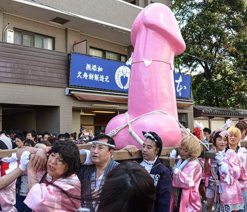 川崎市奇祭《鐵男根祭》這不是新阿啊啊啊啊......