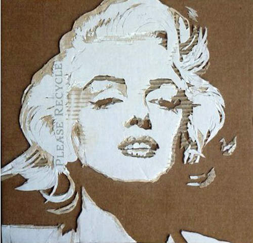 《瓦楞紙雕刻》貓咪看到一定很想抓~喵 《瓦楞紙雕刻》貓咪看到一定很想抓~喵