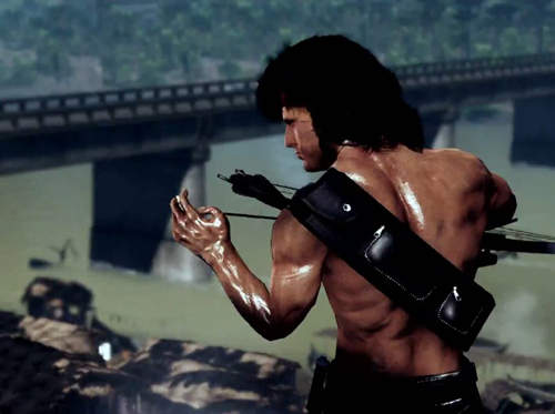 《第一滴血》遊戲影片公開　油亮亮藍波殺到