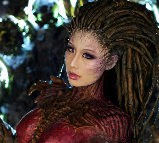 《星海爭霸2 Cosplay》螺旋貓詮釋刀鋒女皇