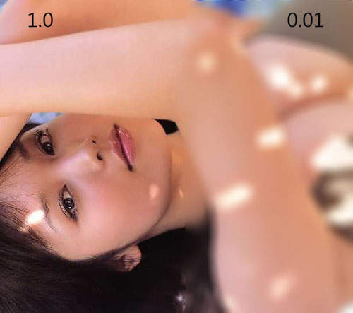 視力矇霧對比照 1.0 VS 0.01的差別 視力矇霧對比照 1.0 VS 0.01的差別