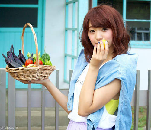 正妹網站再+1《野菜美女》引起你對蔬菜的興趣了嗎？