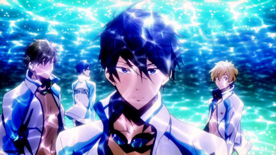 《FREE！》代言？還是剛好同一家買的呢？