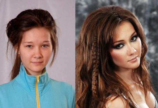 《化妝before&After》只要有心人人都是性感美女 《化妝before&After》只要有心人人都是性感美女