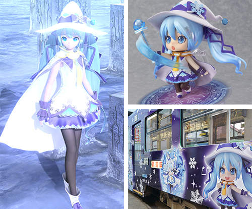 《2014年雪初音》轉職為魔法少女陪你過寒冬 (*´･з･)