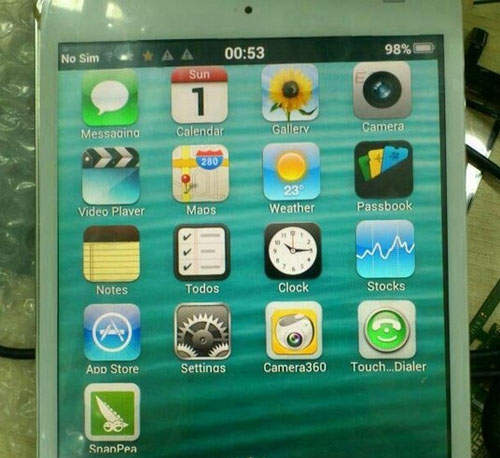 《山寨版iPad mini》比本尊還夯的大陸最新熱門山寨平板　