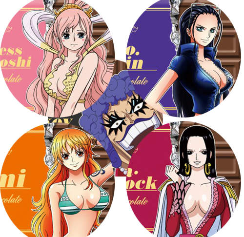 《海賊王美女巧克力風貼紙》…人妖王也是大美女( ^.< )  《海賊王美女巧克力風貼紙》…人妖王也是大美女( ^.< )