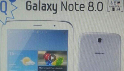 三星《Galaxy Note 8.0》超強悍8吋四核平板 首張宣傳照放出!? 三星《Galaxy Note 8.0》超強悍8吋四核平板 首張宣傳照放出!?