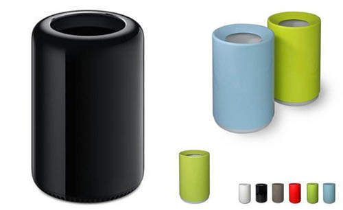 山寨Mac Pro桌機　這回真的變成垃圾桶了....(禁丟垃圾XD)