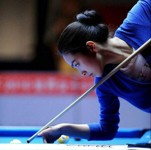 韓版張柏芝《車由蘭》撞球界的底片殺手