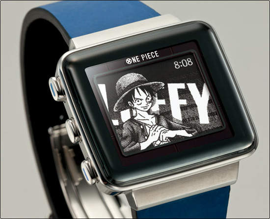 《海賊王》限量動畫手錶～動畫24小時輪播中