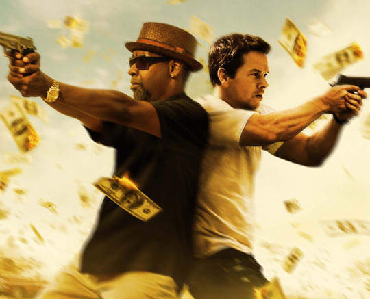 《兩槍斃命》丹佐華盛頓 馬克華伯格 誤人反被對方誤？