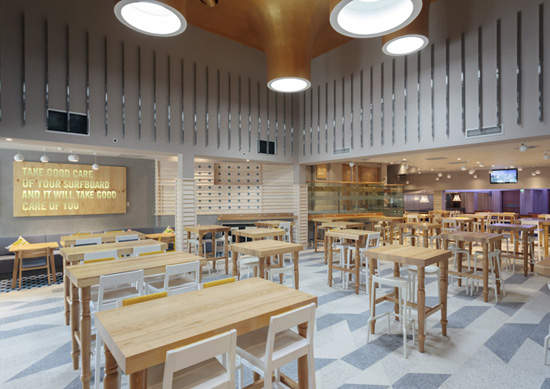 英國超舒適《海灘衝浪吧》真想坐在這裡看海～（呆）