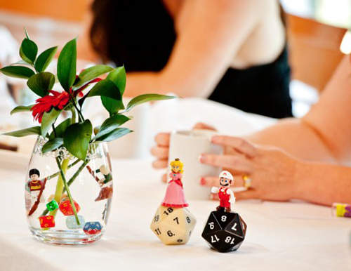 俏皮瑪利歐主題婚禮 宅性之中不失典雅♥ 俏皮瑪利歐主題婚禮 宅性之中不失典雅♥