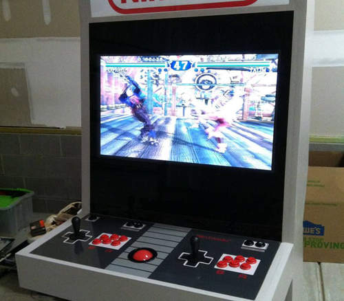 復古NES風大型機台筐體　又一強者玩家自製款