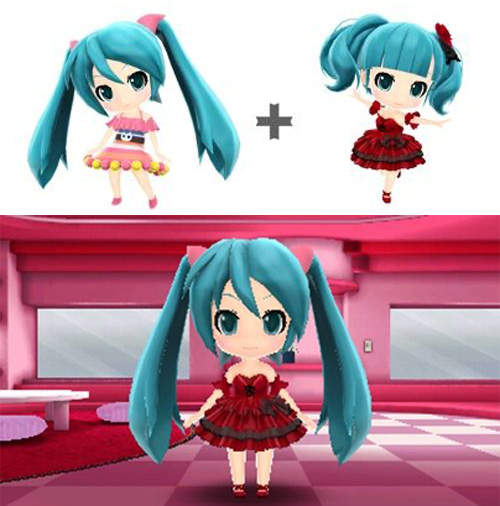 《初音ミク Project mirai 2》混搭換裝系統公開♪