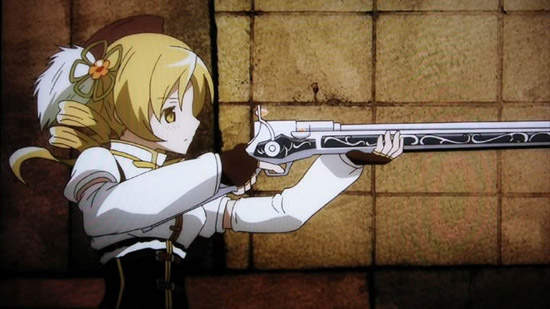 《魔法少女小圓》巴麻美武器 1:1可射擊道具火槍登場ξ( ＞◡・)▄︻▇▇〓