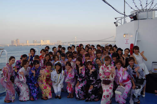 遇見浴衣妹《東京灣納涼船》出發嘍~ 遇見浴衣妹《東京灣納涼船》出發嘍~