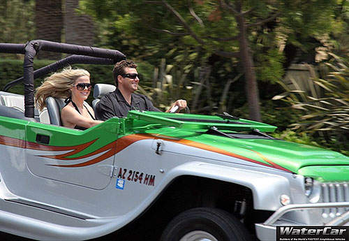 《WaterCar Panther》裝上Honda心臟的水陸兩用車車～