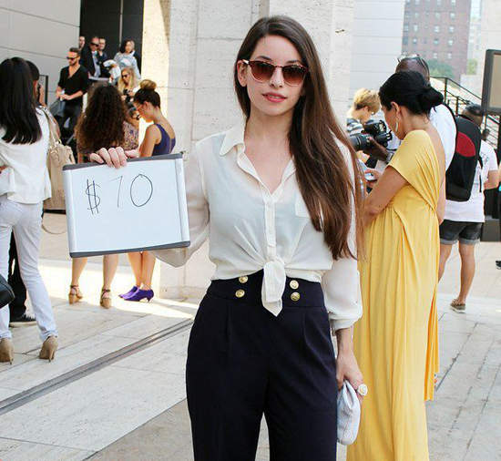 《這身服裝多少錢》紐約街頭實地詢問結果