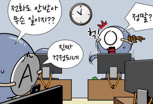 ABO血型攻略《緊張篇》辦公室內還真是什麼人都有啊~~