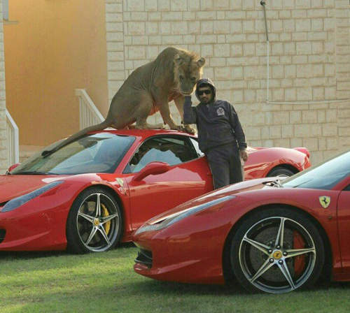 《阿拉伯炫富法》保時捷就算刮花也沒在怕...⊙＿⊙？