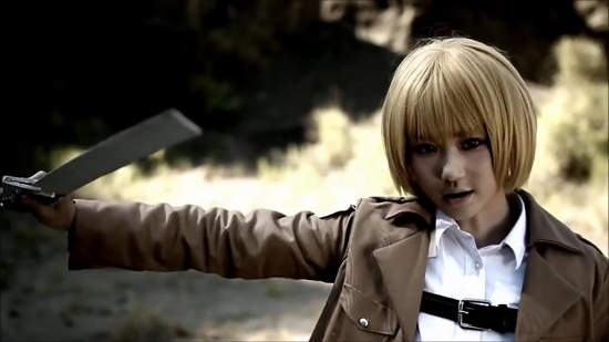 潤Ru Cosplay《進擊的巨人》超可愛的阿爾敏 潤Ru Cosplay《進擊的巨人》超可愛的阿爾敏