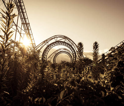 廢棄後的奈良夢幻遊樂園 昔日超人氣光景已不復再 廢棄後的奈良夢幻遊樂園 昔日超人氣光景已不復再