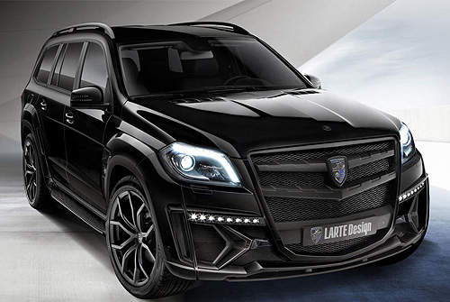 馬力290匹《賓士GL-Class》看LARTE Design怎麼改