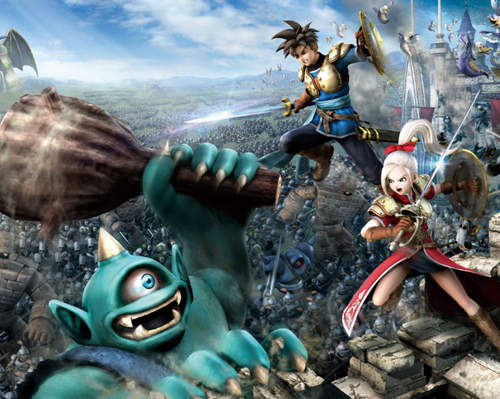 《勇者鬥惡龍群雄》一次能帶四個勇者打戰就跟以前一樣唷！