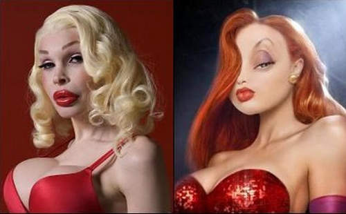 美國真人版潔西卡《Amanda Lepore》號稱最貴身體還真不是蓋的 美國真人版潔西卡《Amanda Lepore》號稱最貴身體還真不是蓋的