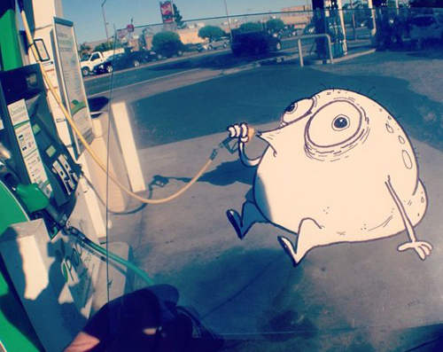 逗趣《憤怒鳥插畫家》讓二次元人物出現在現實中 逗趣《憤怒鳥插畫家》讓二次元人物出現在現實中